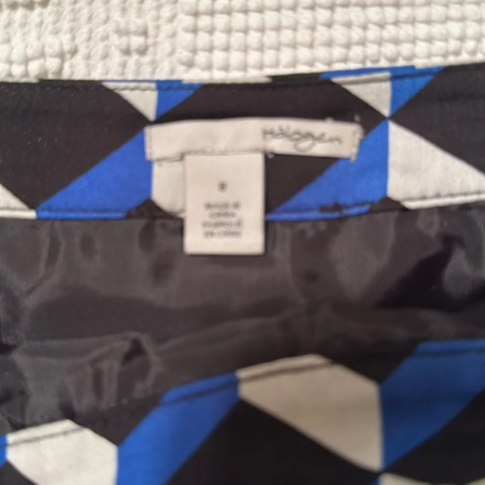 Halogen geometric patterned skirt - Picture 2 of 5